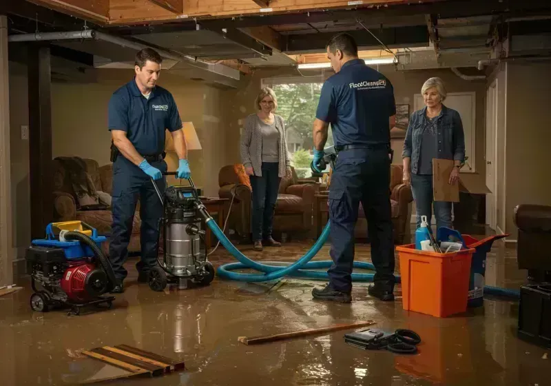 Basement Water Extraction and Removal Techniques process in Brighton, IL